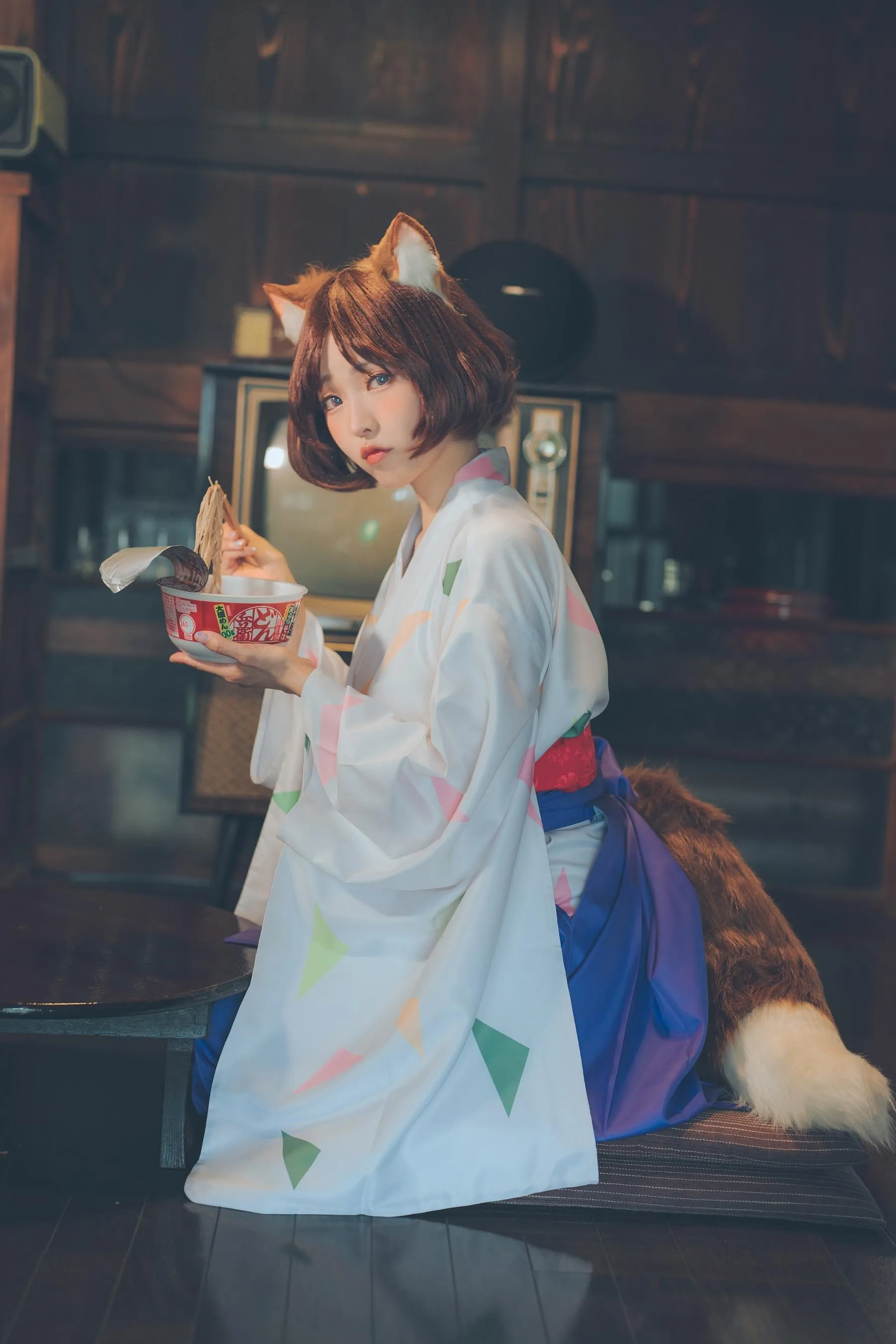 ElyEE子 – NO.113 2023.July A-Dongitsune ~Taisho-era 大正小狐狸 [46P]插图6
